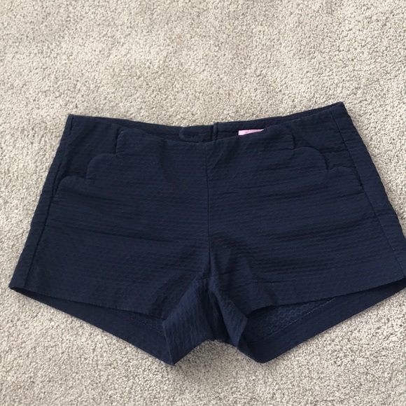 Lilly Pulitzer Navy Shorts 00 - Picture 1 of 4